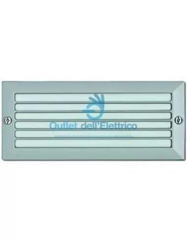 Rosa hell ELTO1503 graue E27-Einbauleuchte mit Gitter